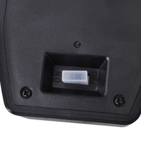 vidaXL Solar Wall Lamp with Motion Sensor (Option: as picture)